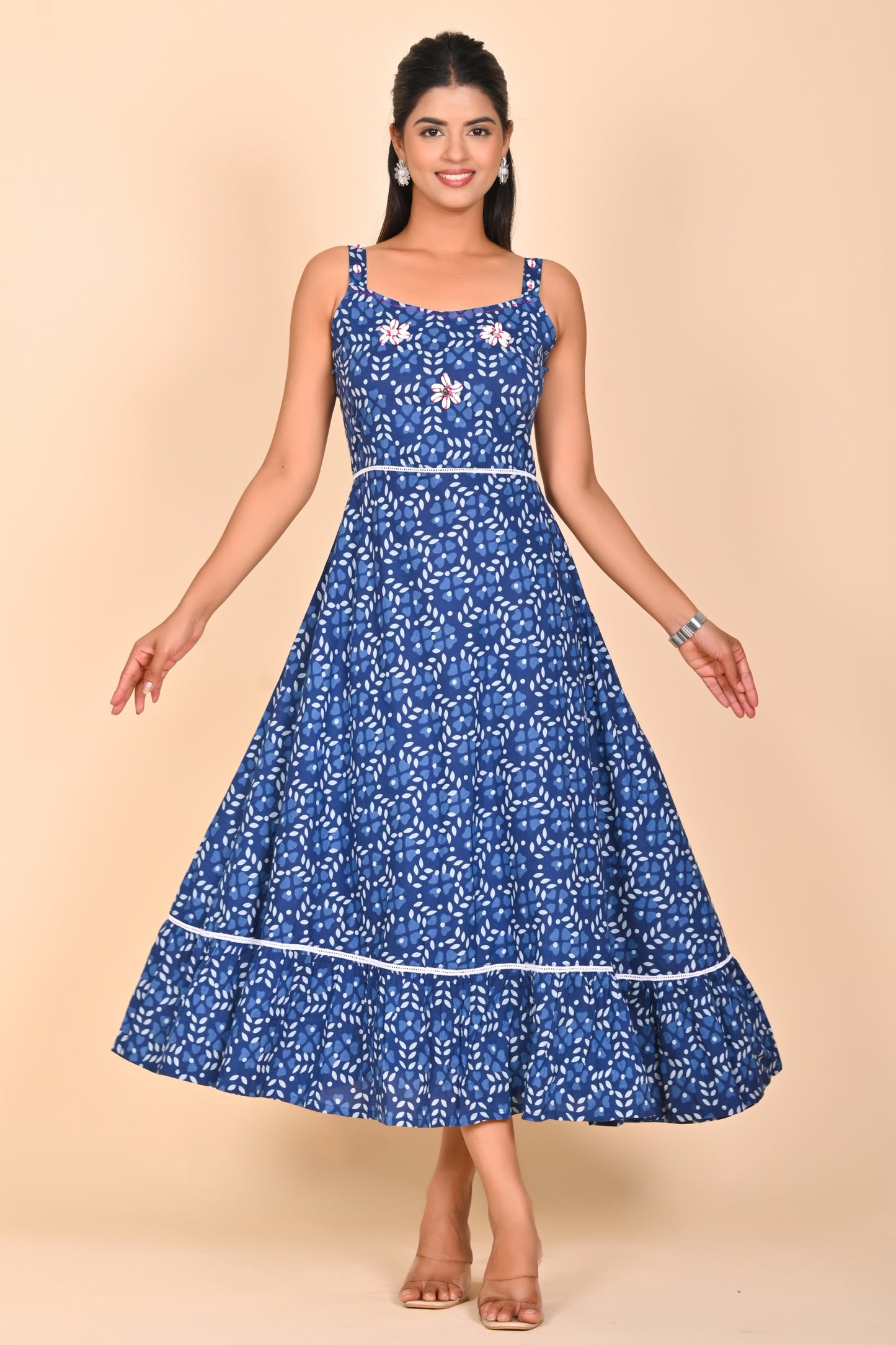 Indigo Charm Dress