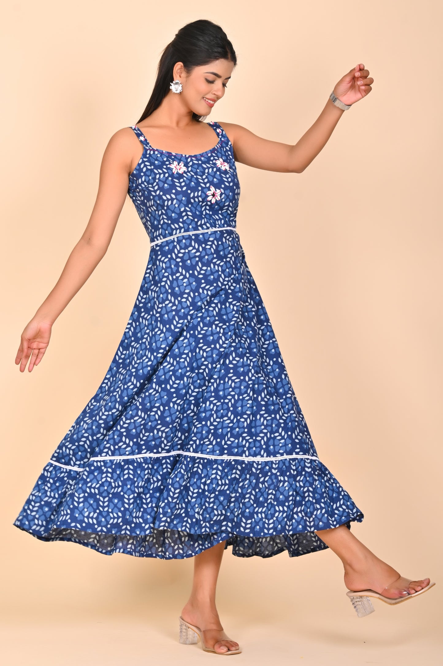 Indigo Charm Dress