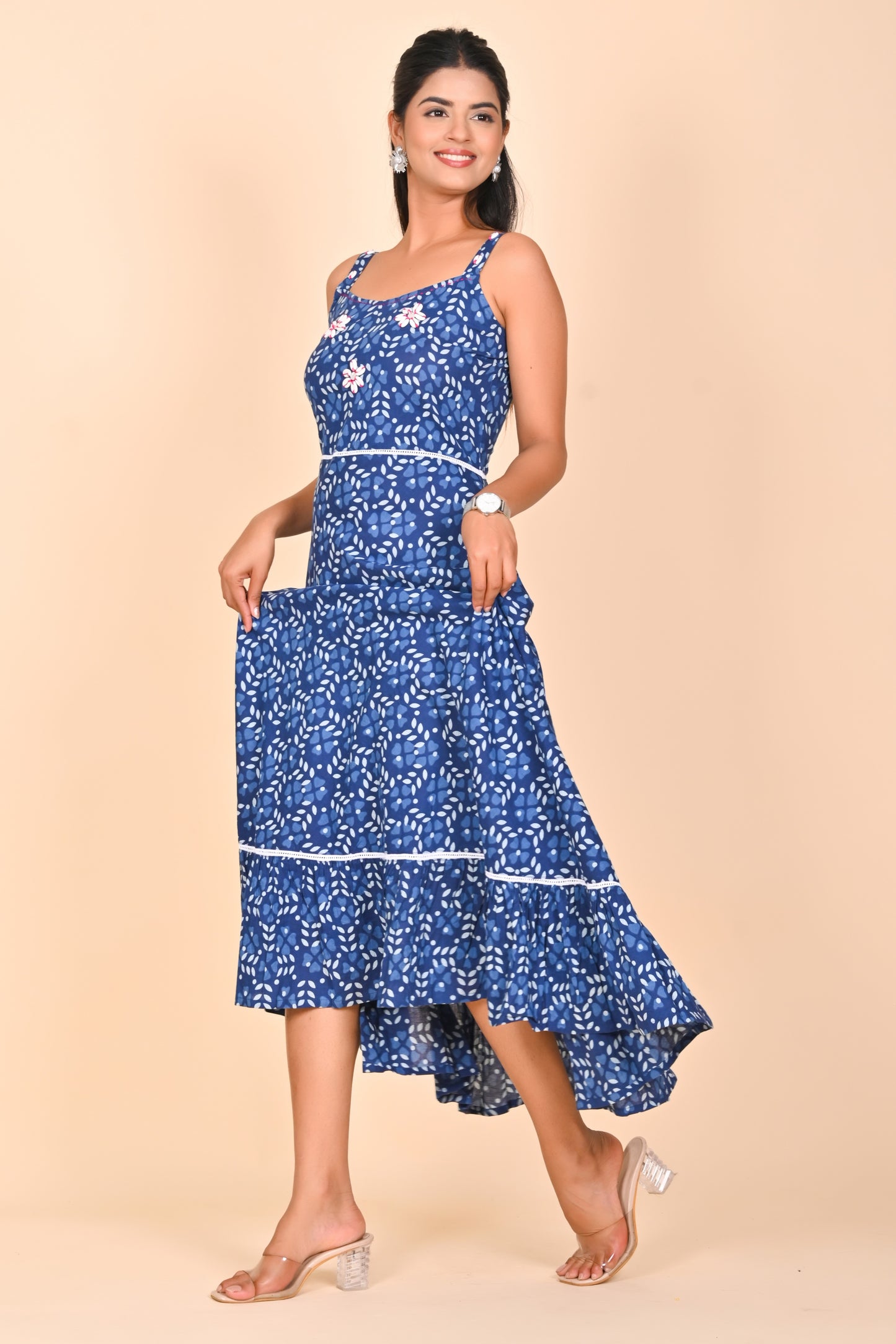 Indigo Charm Dress