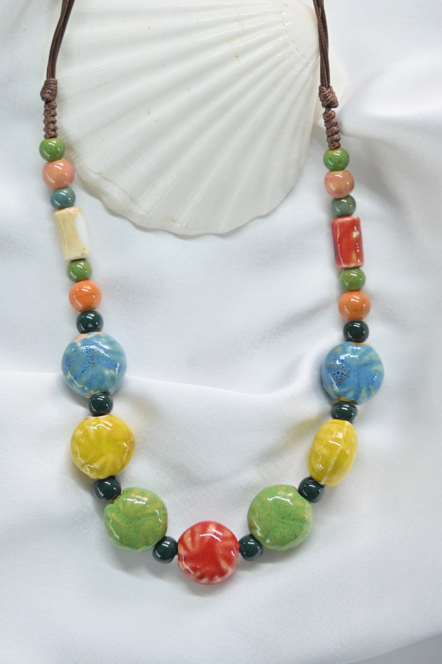 Painted Earth Necklace