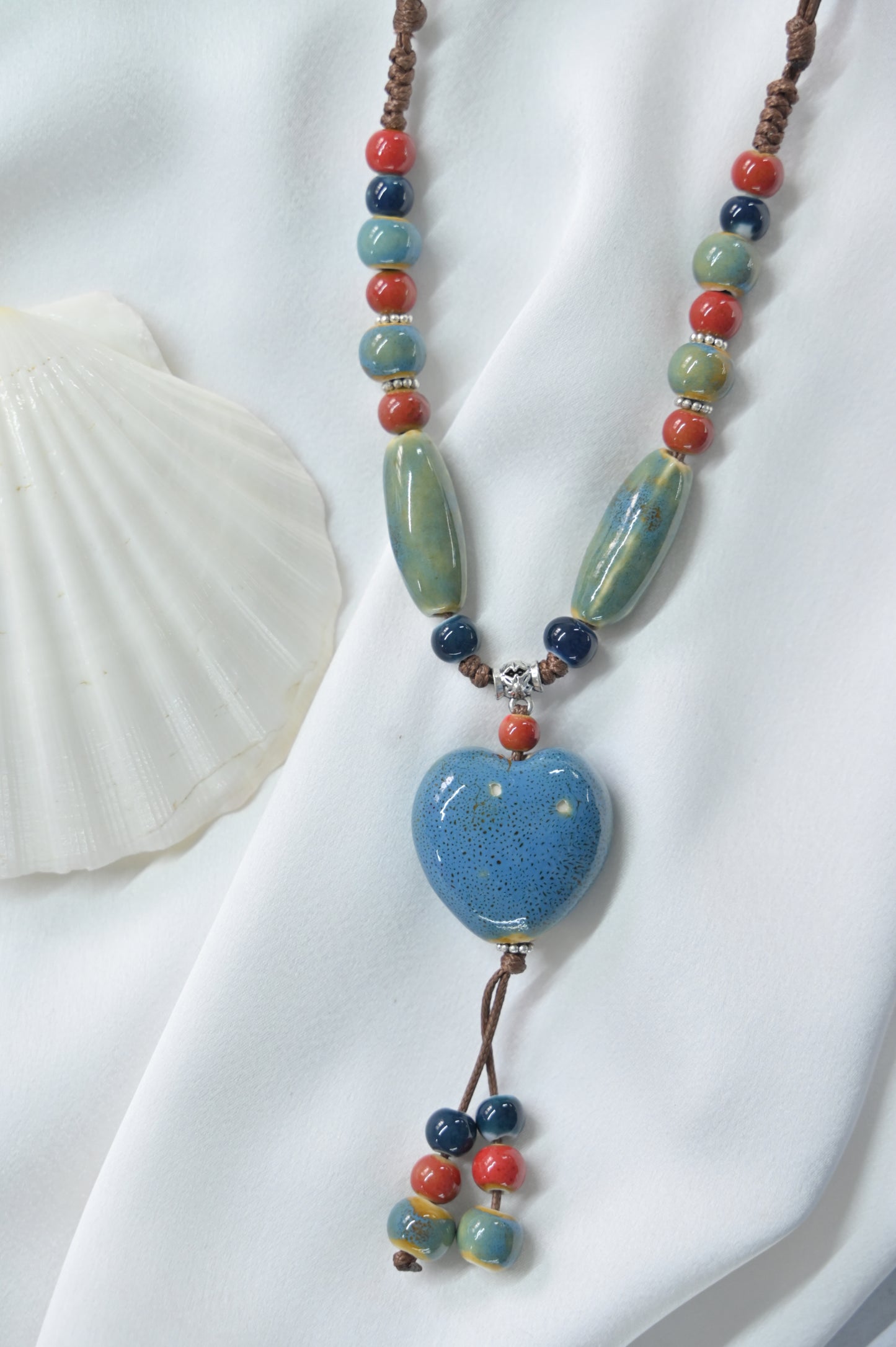 Ocean Heart Necklace
