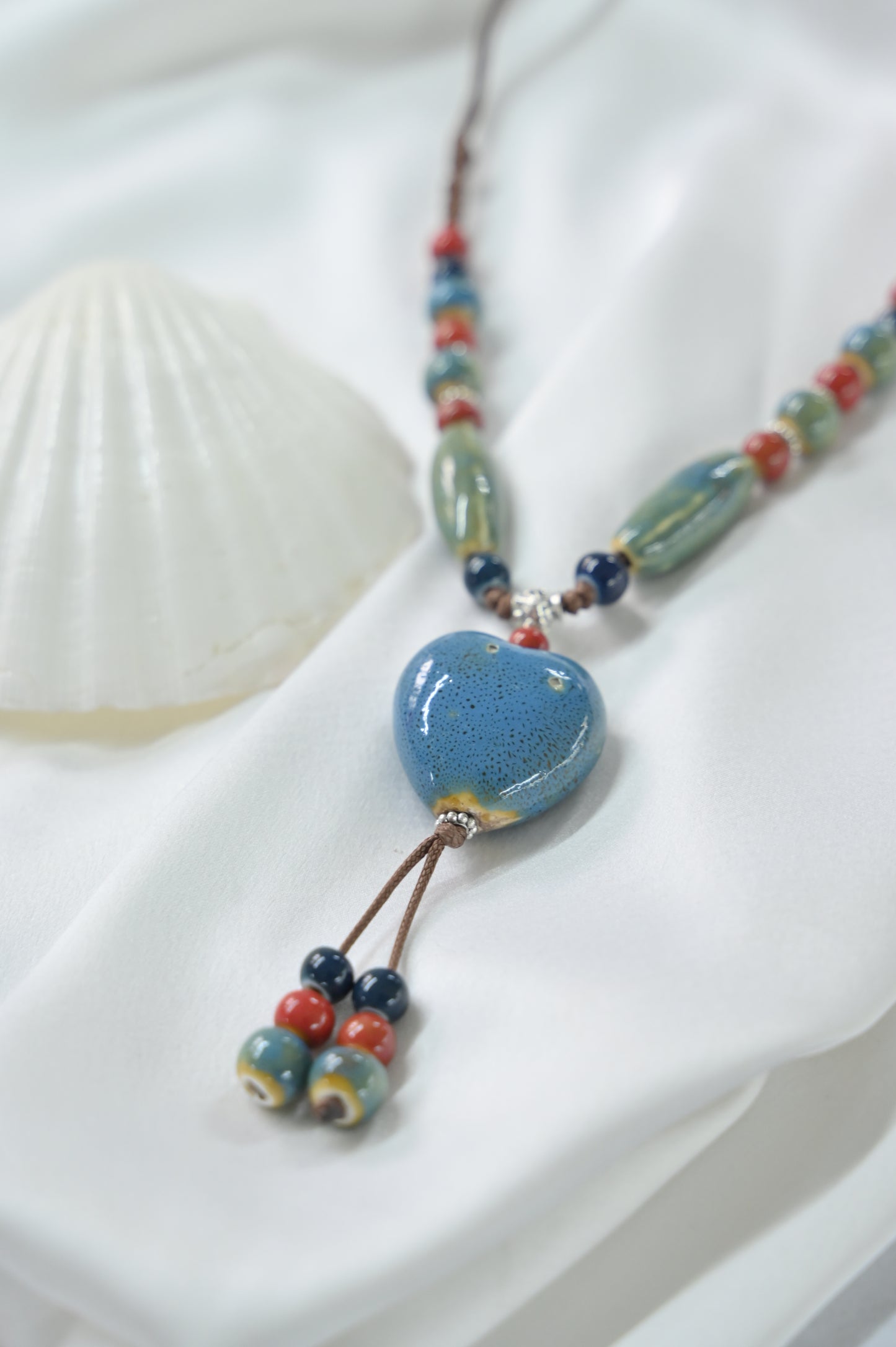 Ocean Heart Necklace