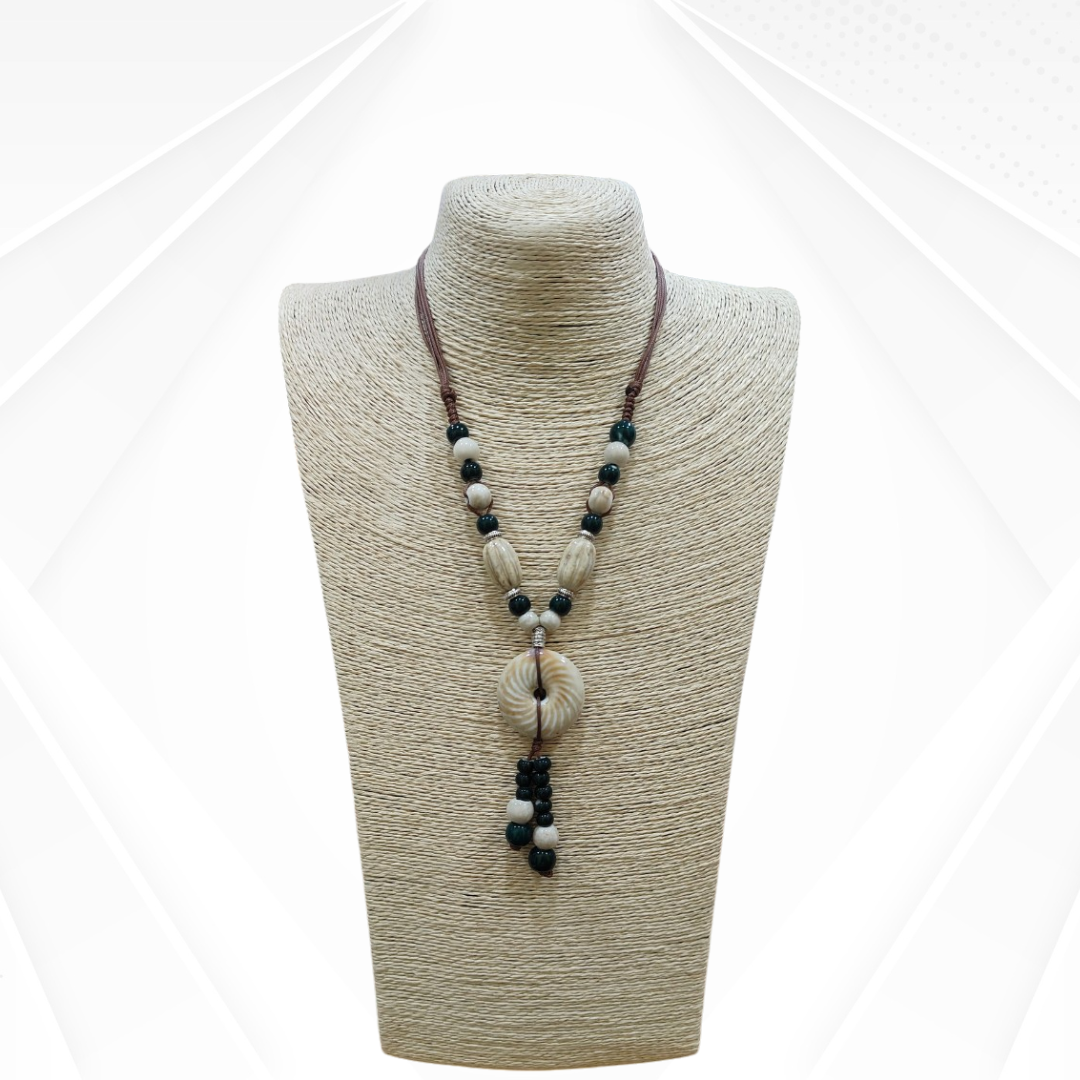 Eternal Sands Ceramic Pendant Necklace