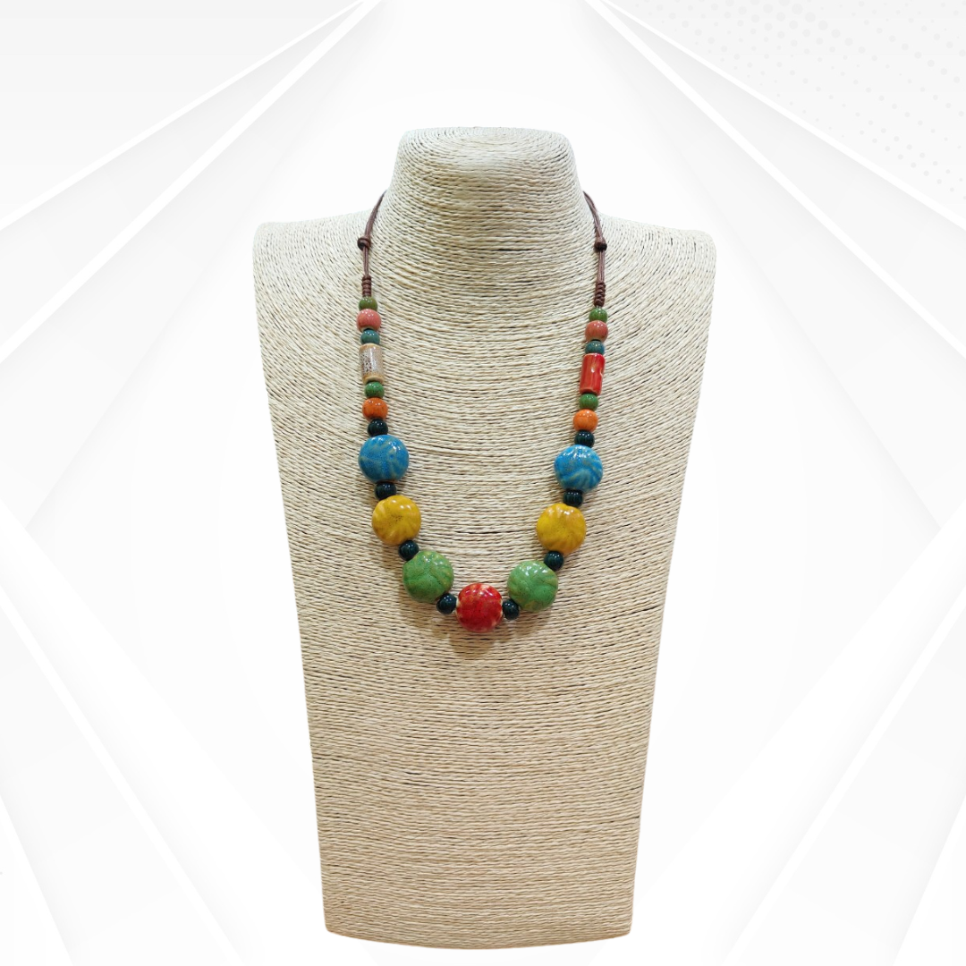 Painted Earth Necklace