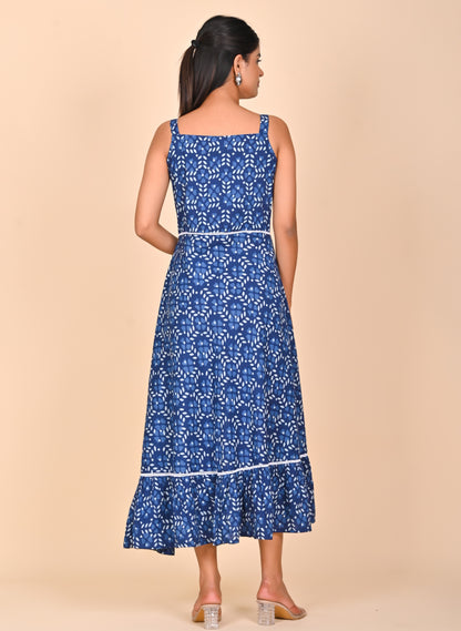 Indigo Charm Dress