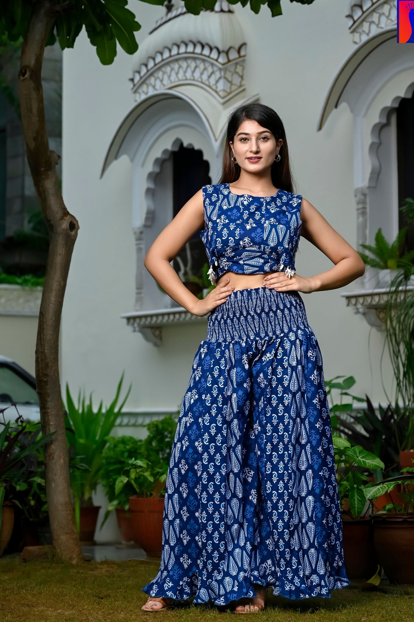 INDIGO CO-ORD SET