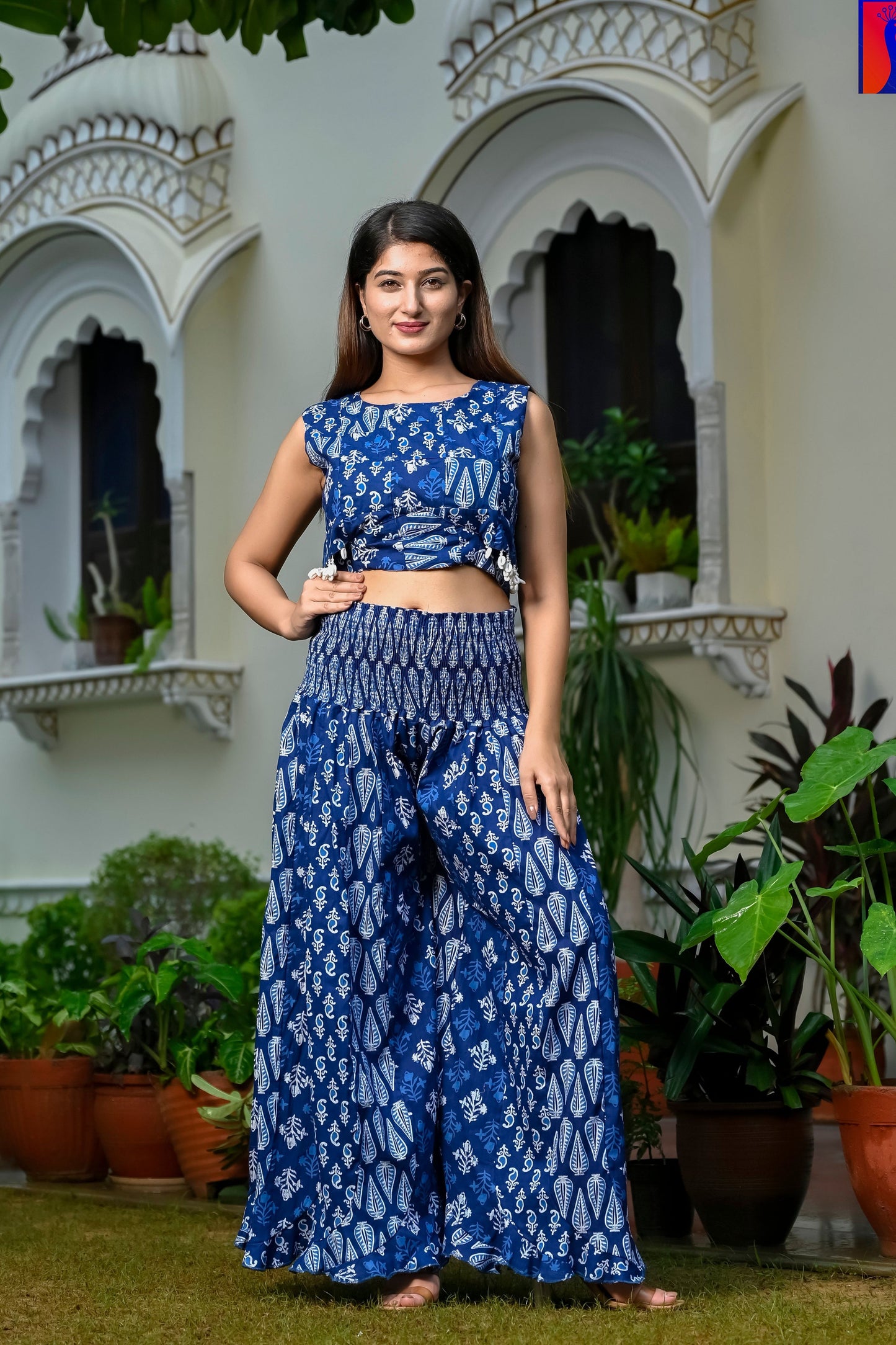 INDIGO CO-ORD SET