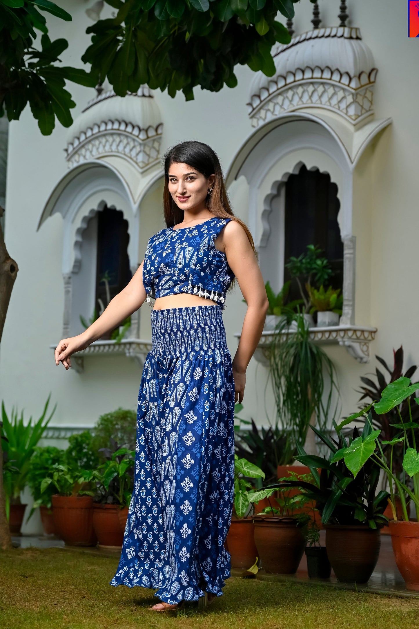 INDIGO CO-ORD SET