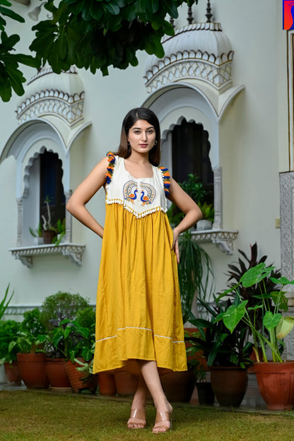 Golden Peacock Dress Rashmishreecreation Golden Peacock Dress Rashmishreecreation