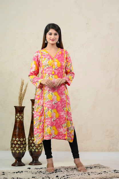 Sunset Glow Multicolor Kurta