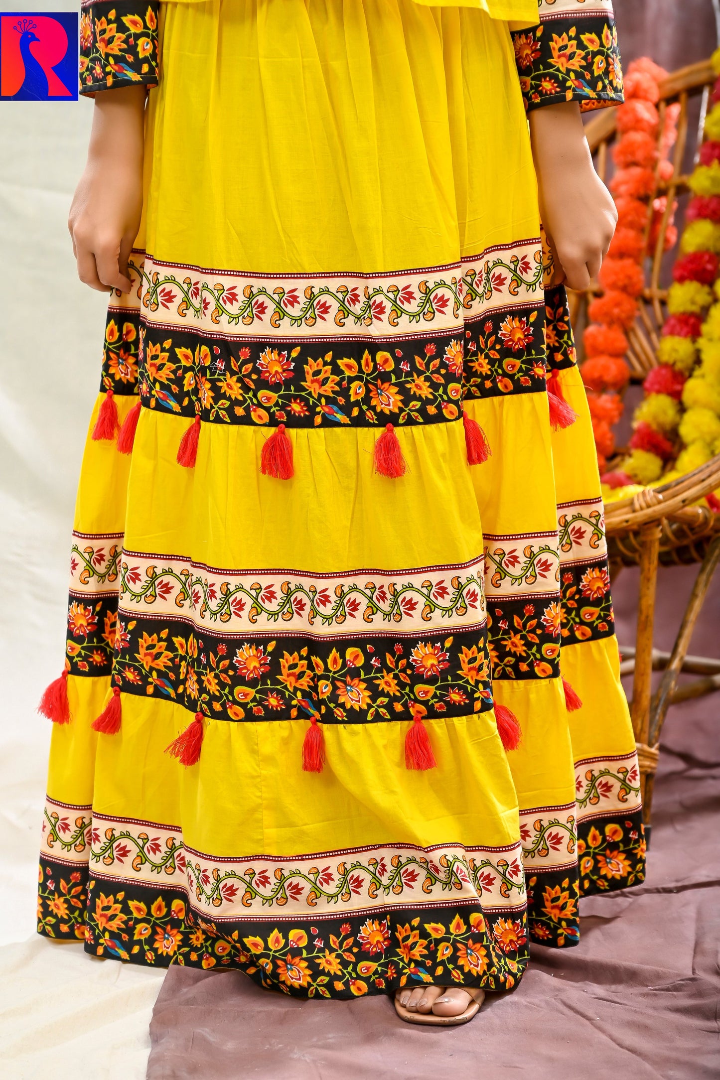 RESPLENDENT CO-ORD SET (YELLOW)