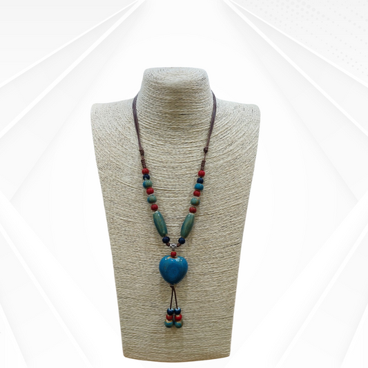 Ocean Heart Necklace
