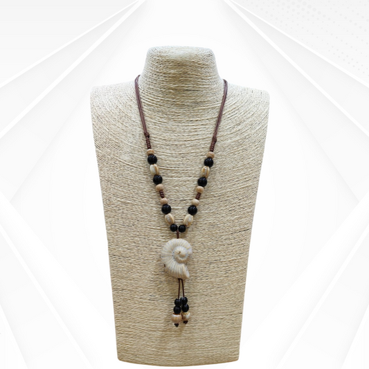 Ocean Fossil Charm Necklace