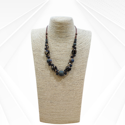 Celestial Harmony Ceramic Necklace