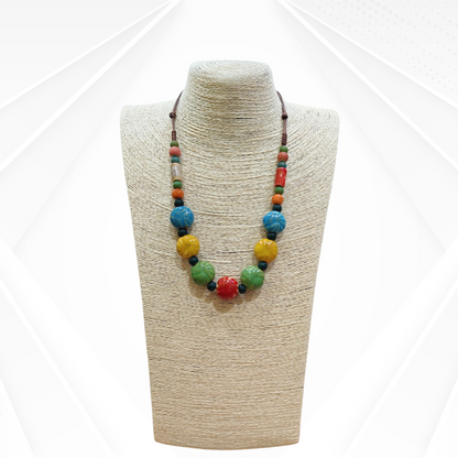 Painted Earth Necklace