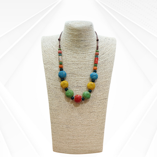 Painted Earth Necklace