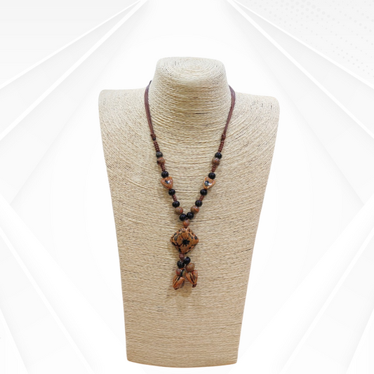 Earthen Essence Ceramic Necklace