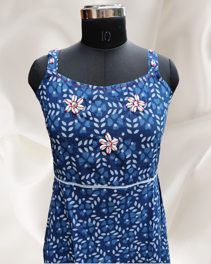 Indigo Charm Dress